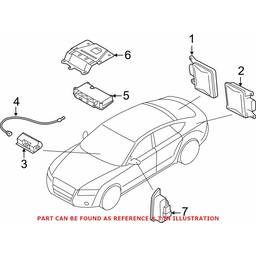 Audi Lane Departure System Camera 4H0907217F